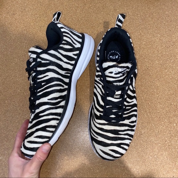 apl zebra sneakers